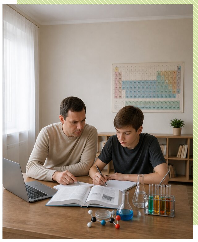 Репетитор по химии 8 класс в Люберцах по цене от 1263 р. | Репетитор-Люб